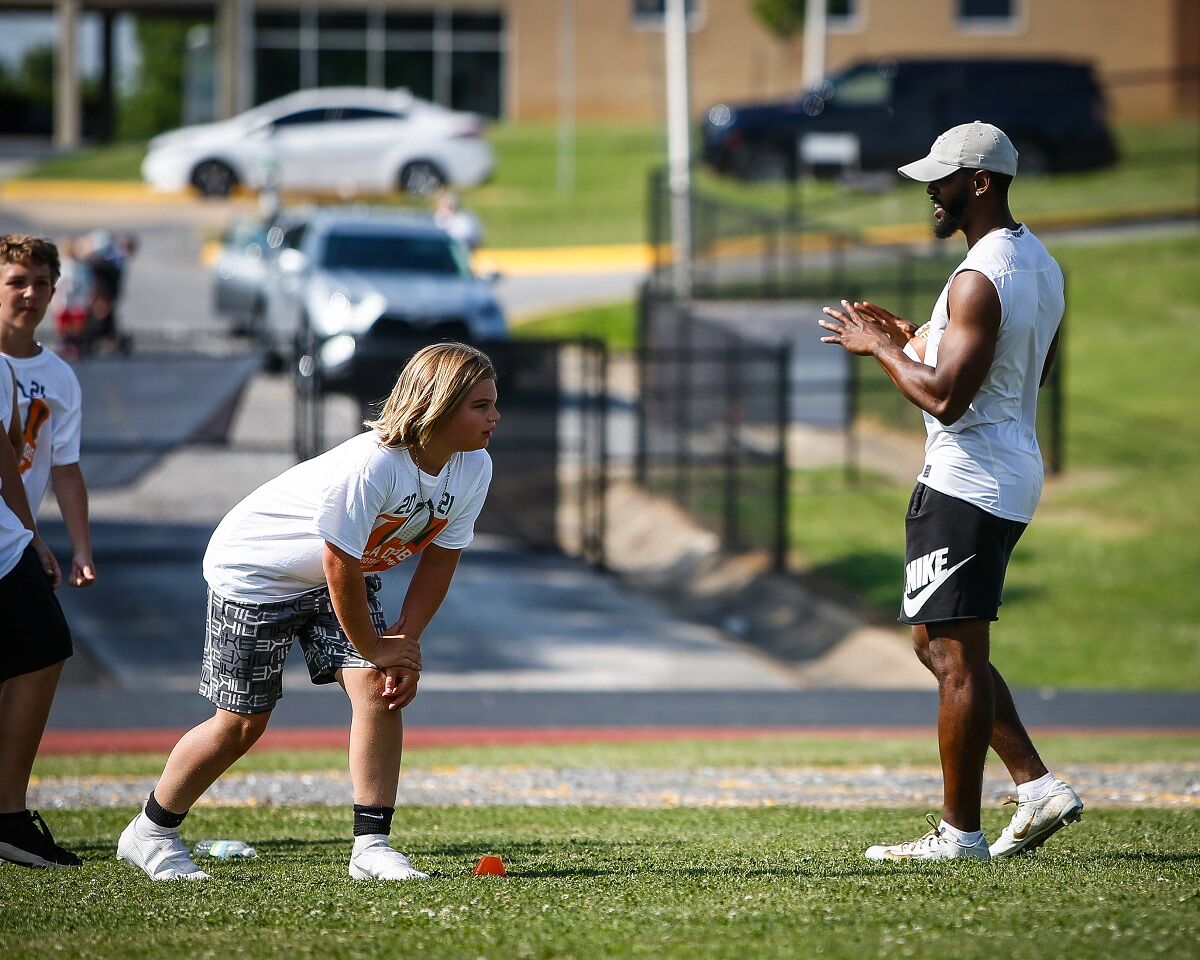 Josh Dobbs football camp 2021